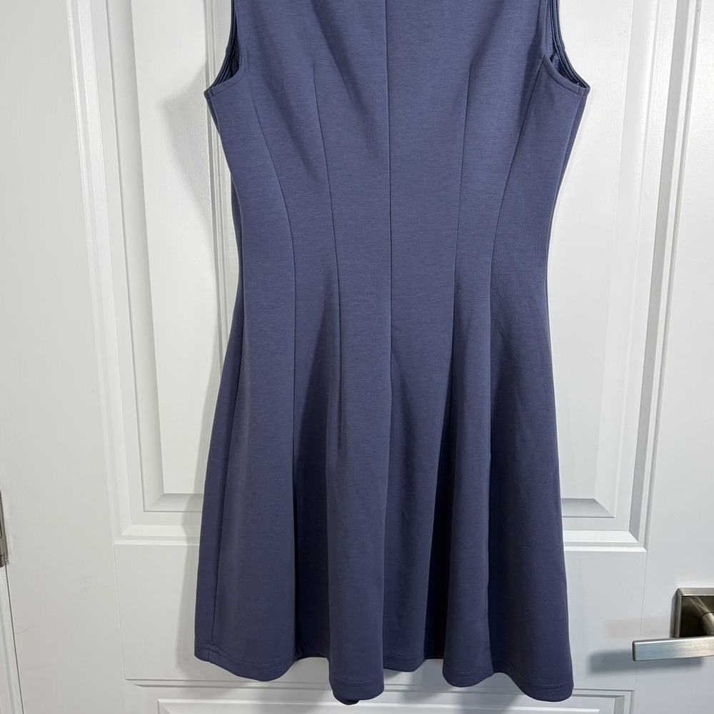 PrettyGarden Periwinkle Sleeveless Fit & Flare Knit Dress Women's Small - Picture 4 of 9